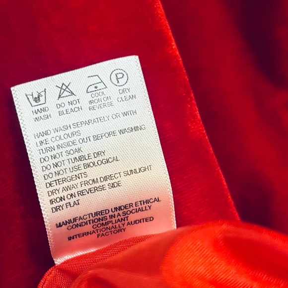 Christmas I Love Gorgeous girls 8-9 red & pink velvet Diva dress sequins holiday - Picture 15 of 16